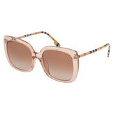 バーバリー チェック サングラス B4323-F ブラウン プラスチック レディース BURBERRY 【中古】